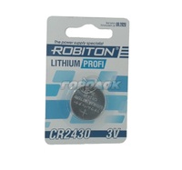 Батарейки таблетки ROBITON CR2430-BL1 R-CR2430-BL1 (13053)