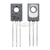 Транзистор BD140 (pnp 80V 1.5A 12.5W  (TO-126 STM)