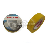 Изолента ПВХ  Pro Line 15mm/10m жёлтая