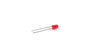 Светодиод 5mm FYL-5013 LRD (660nm, красный, матовый, 260 mcd <60°>)