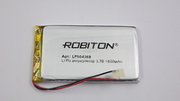 Аккумулятор ROBITON LP504368 3.7В 1600мАч  PK1