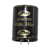 Конденсатор электролитический 560/400v (105°C)  <HE>35x45  SAMWHA 