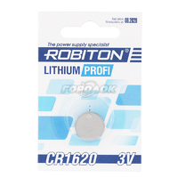Батарейки таблетки ROBITON PROFI R-CR1620-BL1 CR1620 BL1
