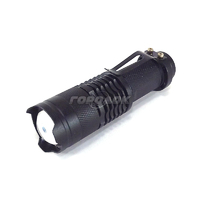LED фонарь sk 68,Cree Q5, ZOOM, питание- 1*14500, c клипсой 32*25мм (99175)