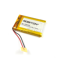 Аккумулятор ROBITON LP603449 3.7В 1100мАч PK1 (15746)