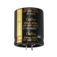 Конденсатор электролитический 330/450v (105°C) <HP> 35*42  Capxon