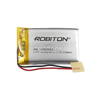 Аккумулятор ROBITON LP603048 3.7В 900мАч PK1 (15745)