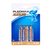 Элемент питания PLEOMAX LR03 BL4 (ALKALINE)