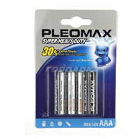 Элемент питания PLEOMAX   R03 BL4 (Super Heavy Duty)