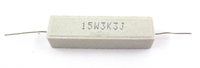 Резистор 3,3 kOm 15W 5% / SQP15