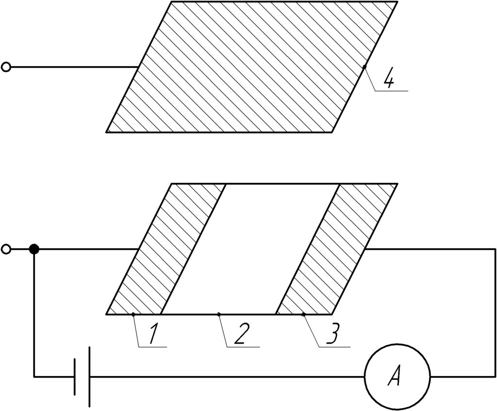 Схема полевого транзистора